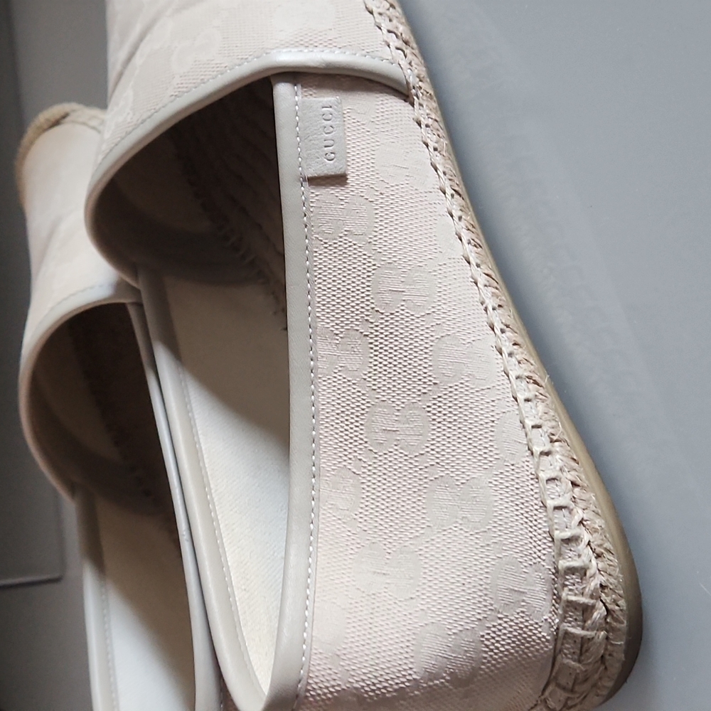 Micro GG Monogram Canvas Espadrilles